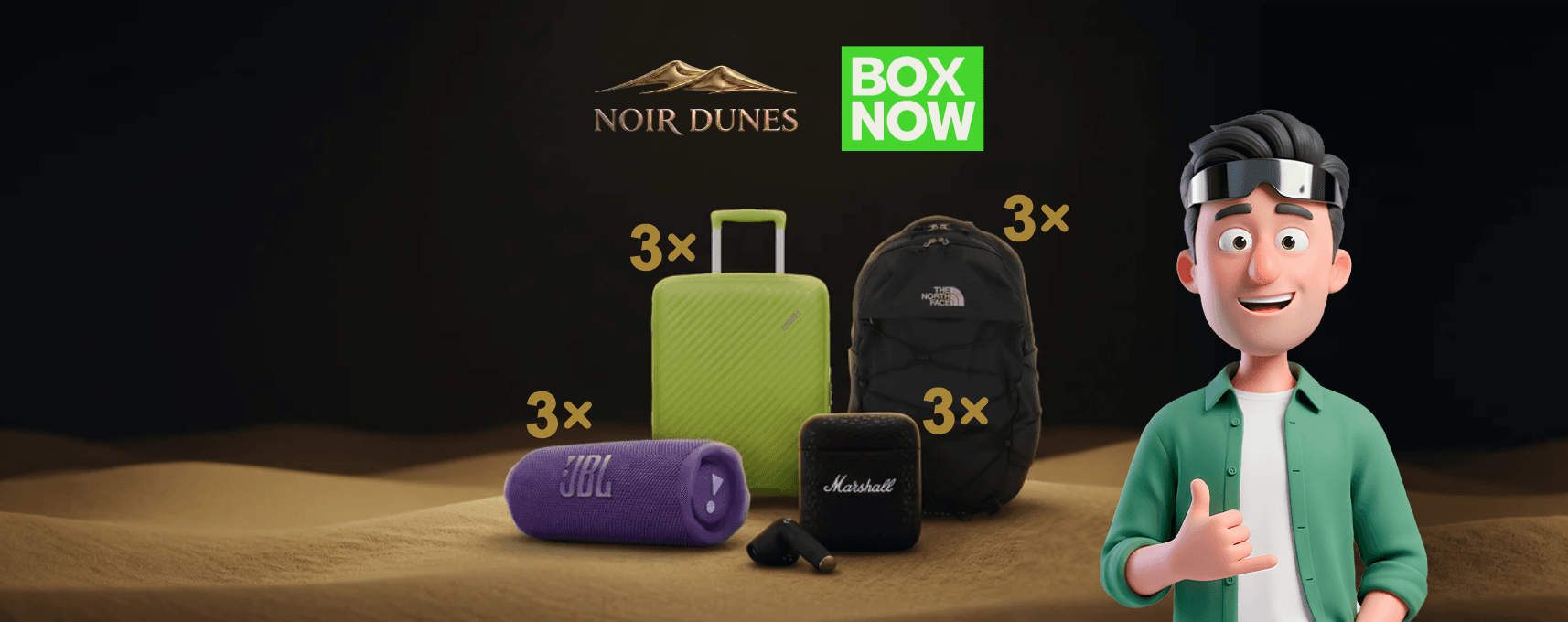 <p><span style="color: rgba(255,255,255,var(--O42jJQ,1));">1. Поръчай аромат с доставка до BOX NOW до 30.06</span></p><p><span style="color: rgba(255,255,255,var(--O42jJQ,1));">2. Последвай @noirdunes и @boxnowbg в Instagram</span></p><p><span style="color: rgba(255,255,255,var(--O42jJQ,1));">3. Попълни формата за участие ⬇️</span></p>